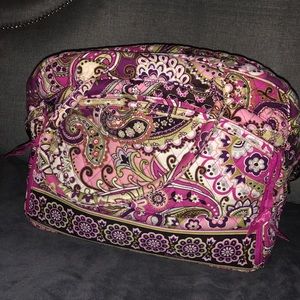 Vera Bradley Very Berry Paisley Messenger Bag